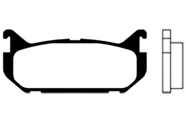 KAVO PARTS Комплект тормозных колодок, дисковый тормоз BP-4540